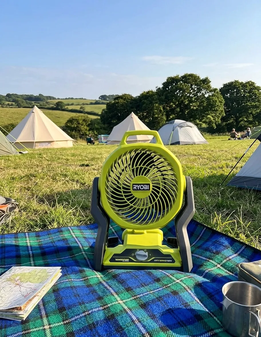 Ryobi Hybrid Portable Fan